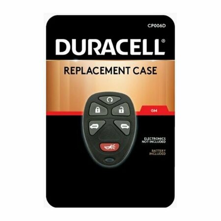 HILLMAN Duracell 449692 Remote Replacement Case, 6-Button 9977295